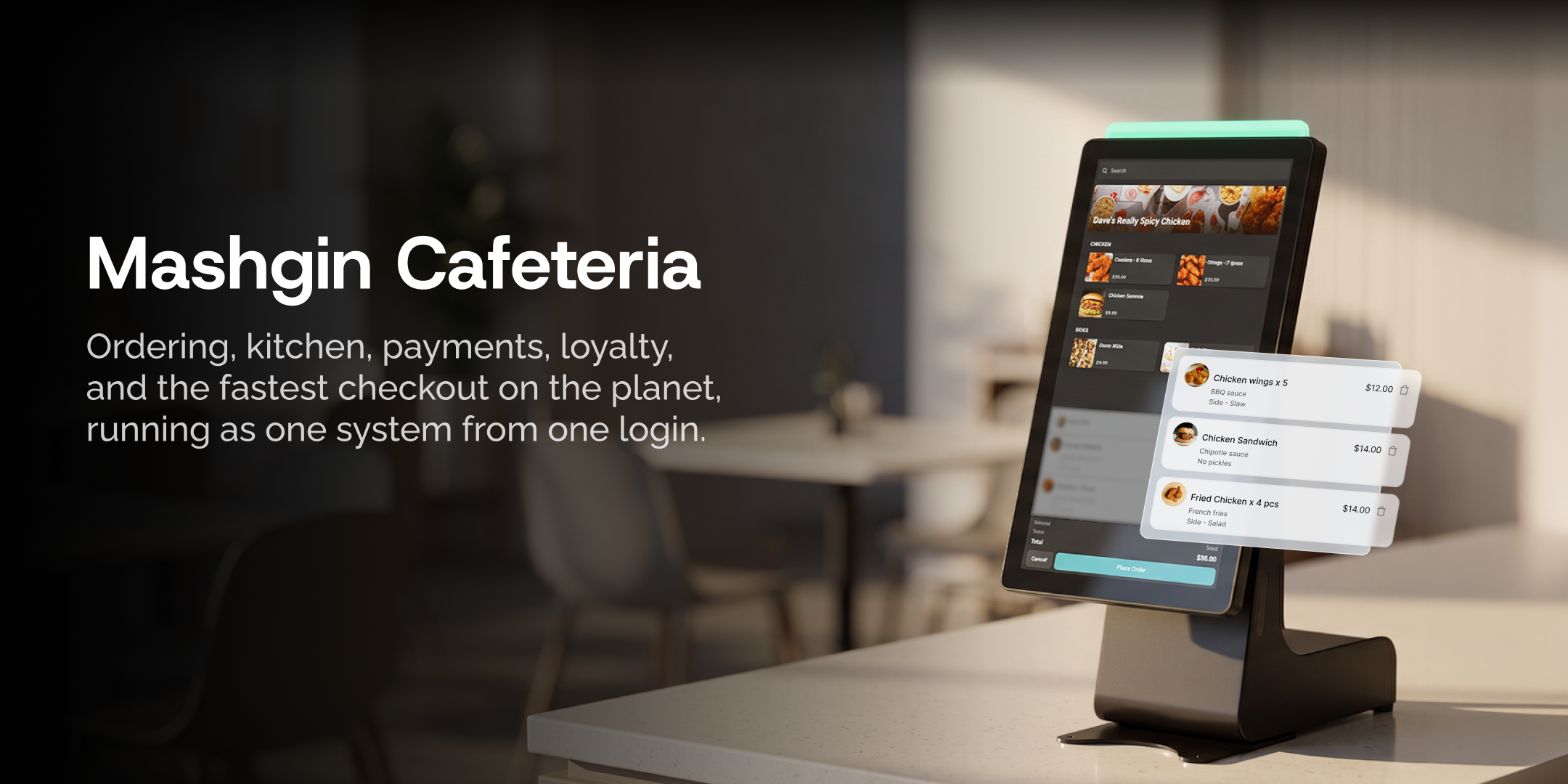 Introducing Mashgin Cafeteria: The Whole Café, Moving at the Speed of Checkout