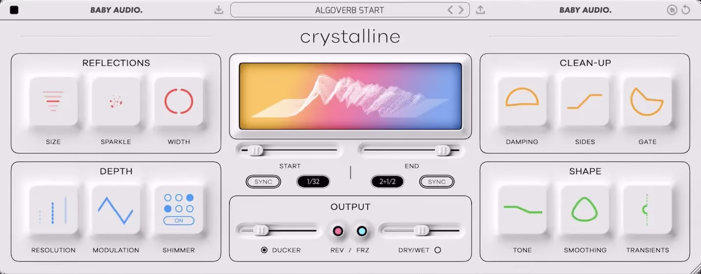 A Grown-Up Algorithmic Reverb from Baby Audio