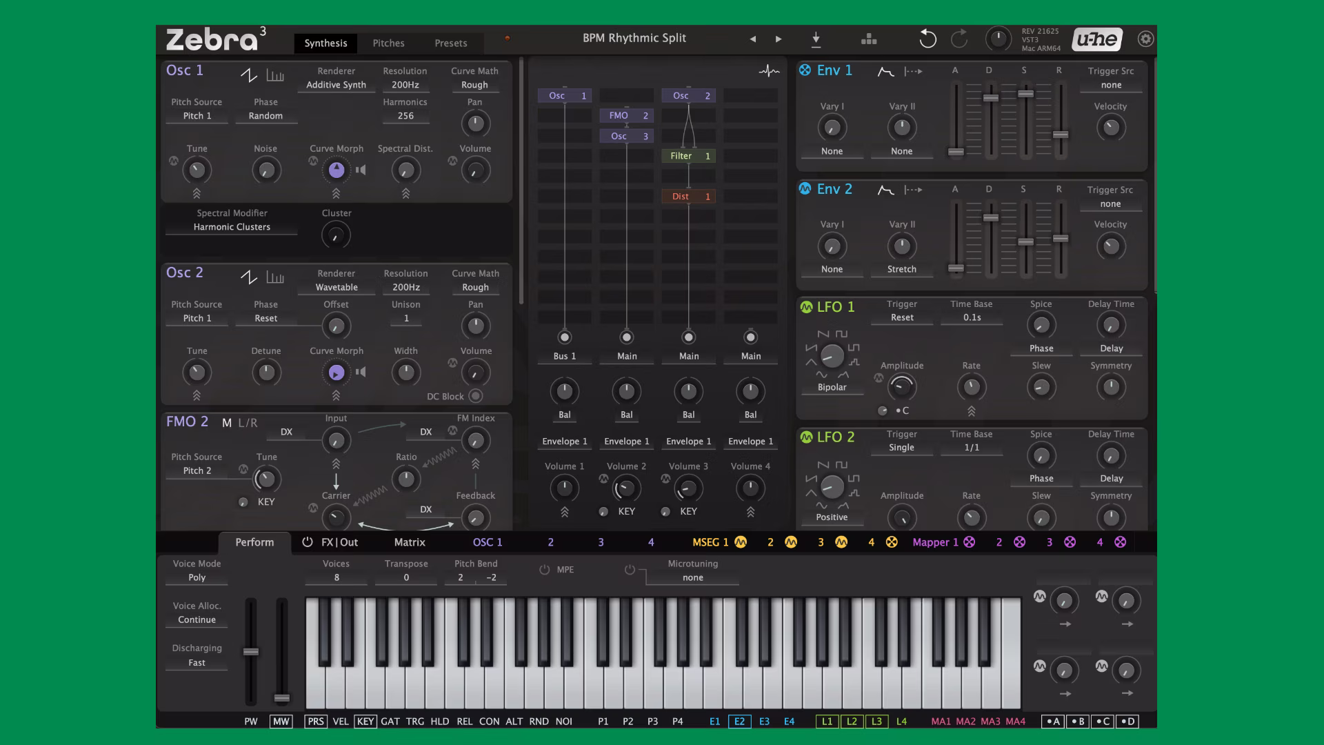 Zebra 3 is a ground-up rebuild of u-he's flagship synth, launching April 20.