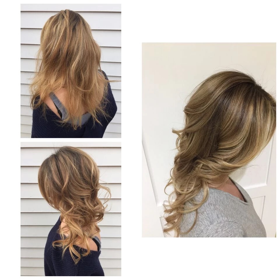 Fall hair color trends in beige browns and cool blondes