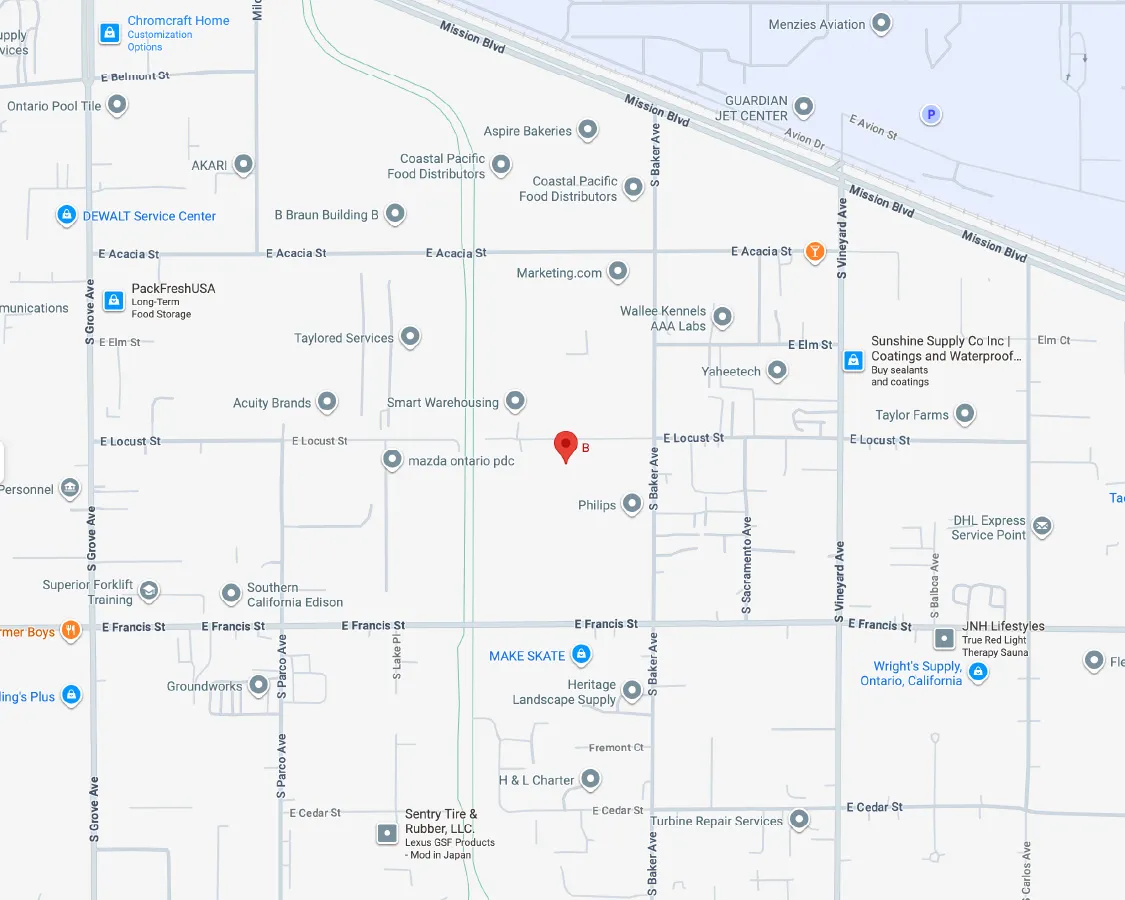 Street map of Jenco Building location