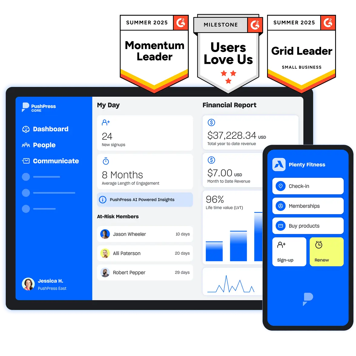 Gym Management Platform Software by PushPress