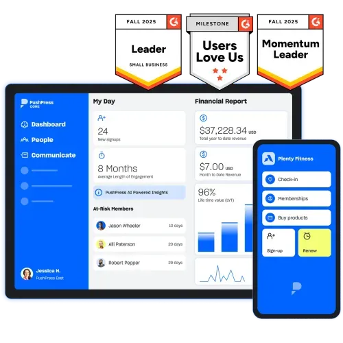 Gym Management Platform Software by PushPress