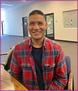 Victor from Cuba, in the US since 2024