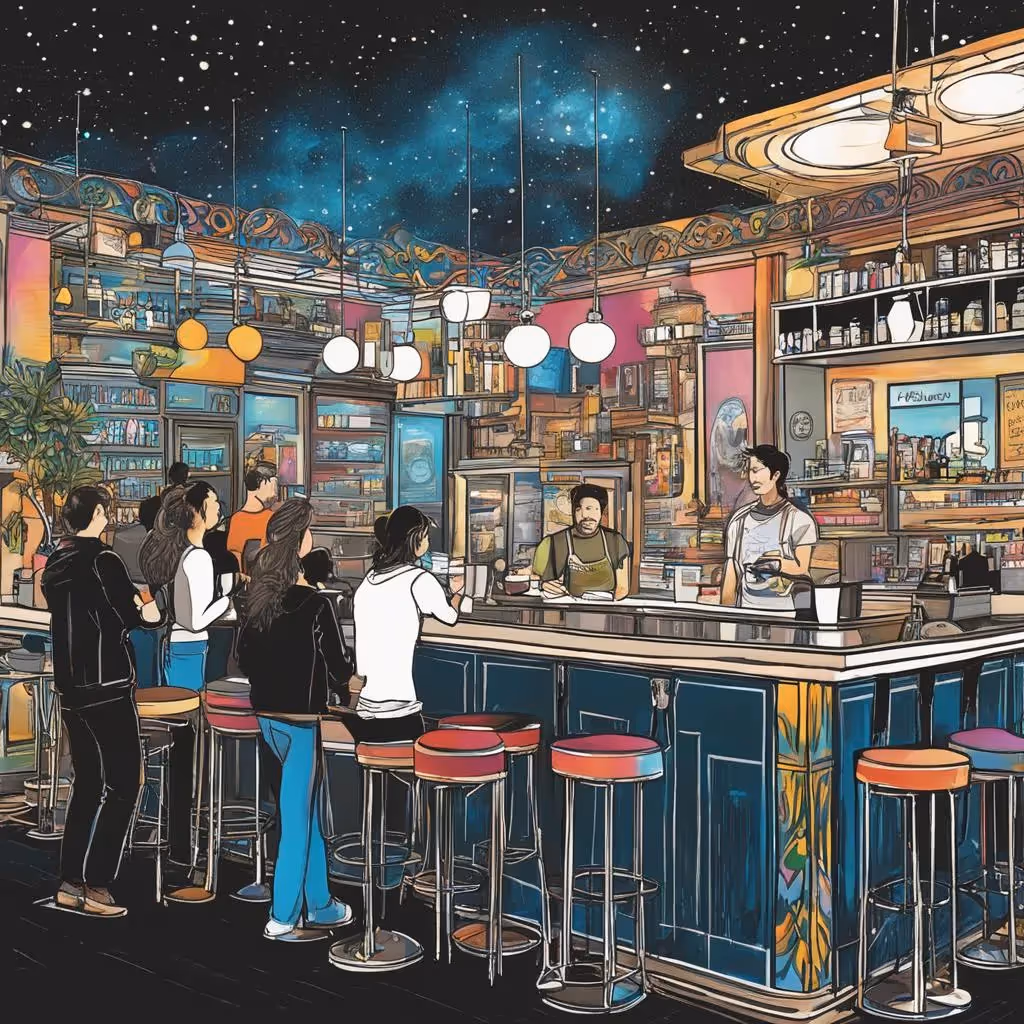 How Cosmic Coffeehouse Teamed Up with Per Diem and Square for an Out-of-This-World Grand Opening