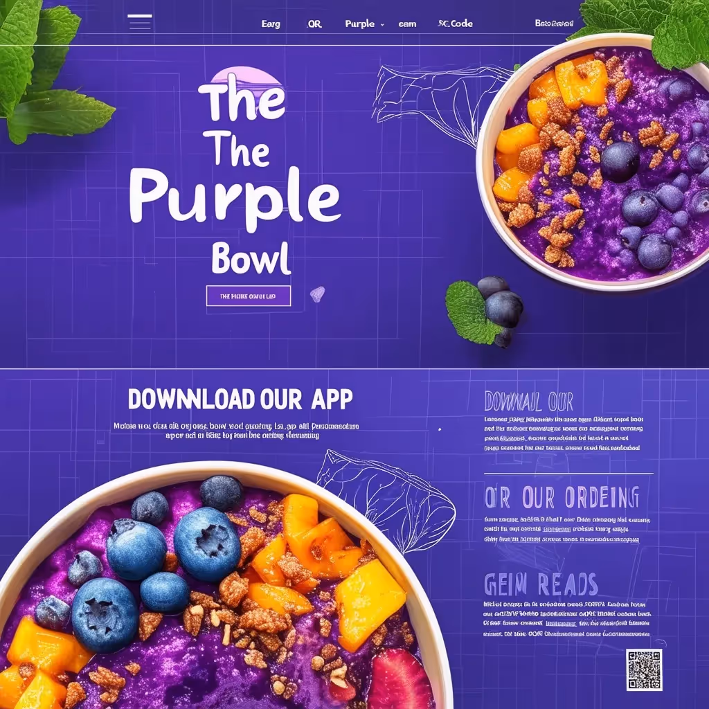 How The Purple Bowl Can Use a Website Redesign to Drive Mobile App Success
