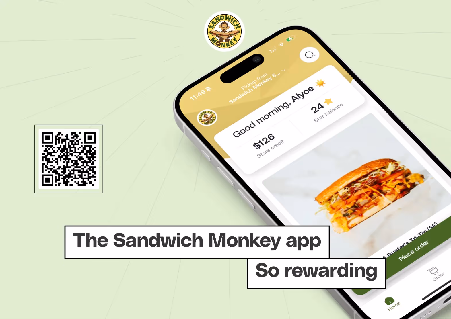 Sandwich Monkey