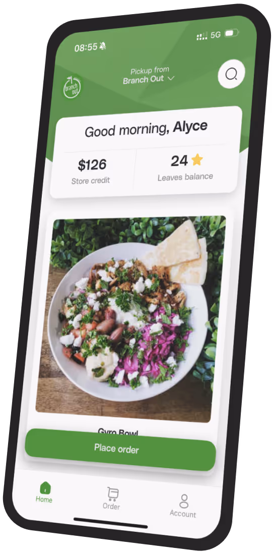 Branch Out: Powered by Plants