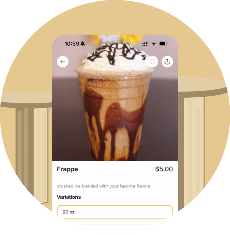 ☕ Sips, Bites, and Good Vibes