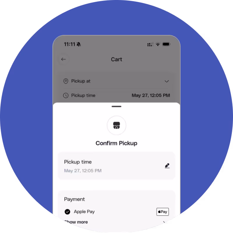 š³ Apple Pay = Easy Peasy Pickup