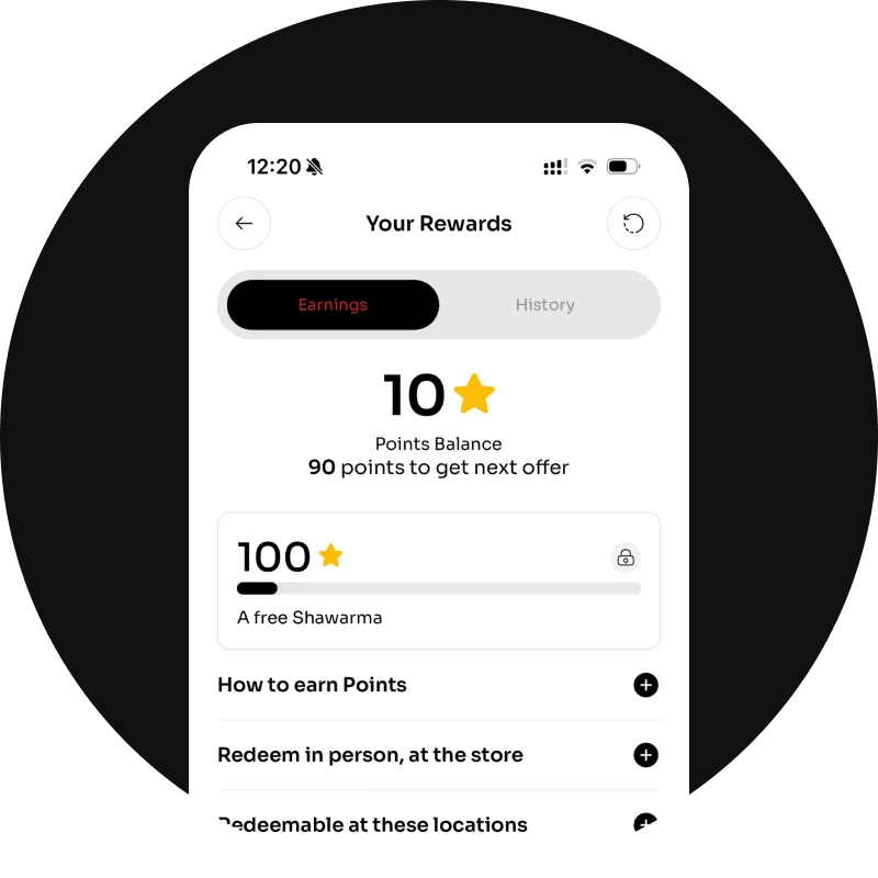 🏆 Rewards for Real Food Lovers
