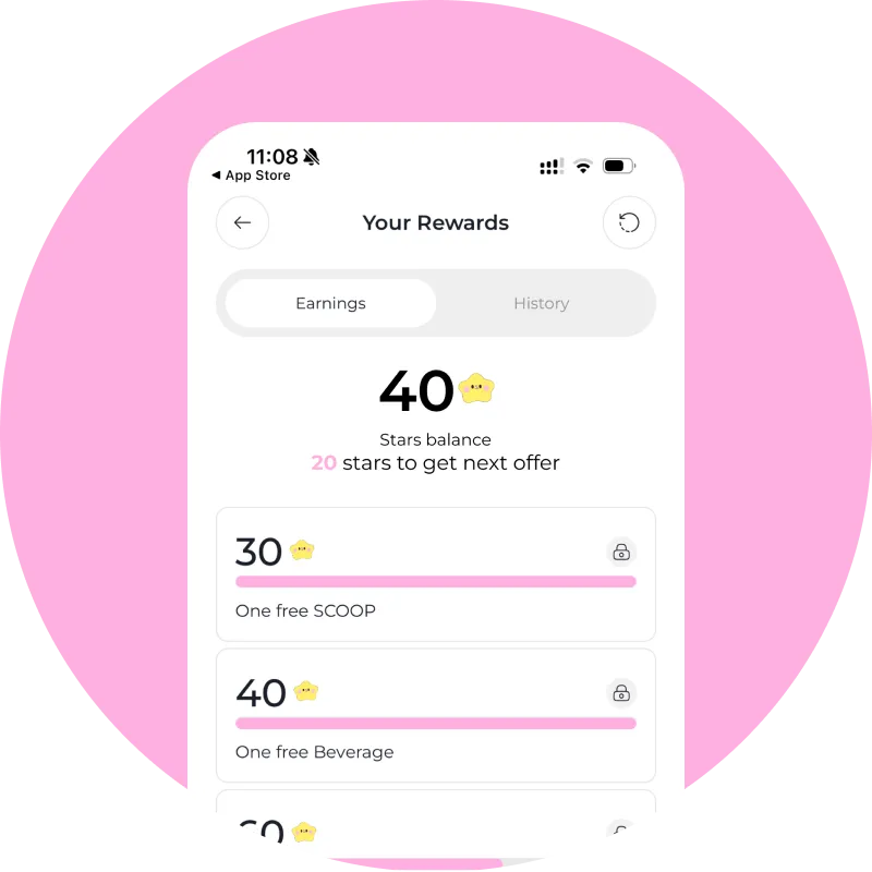 🎁 Earn Rewards, One Bite at a Time