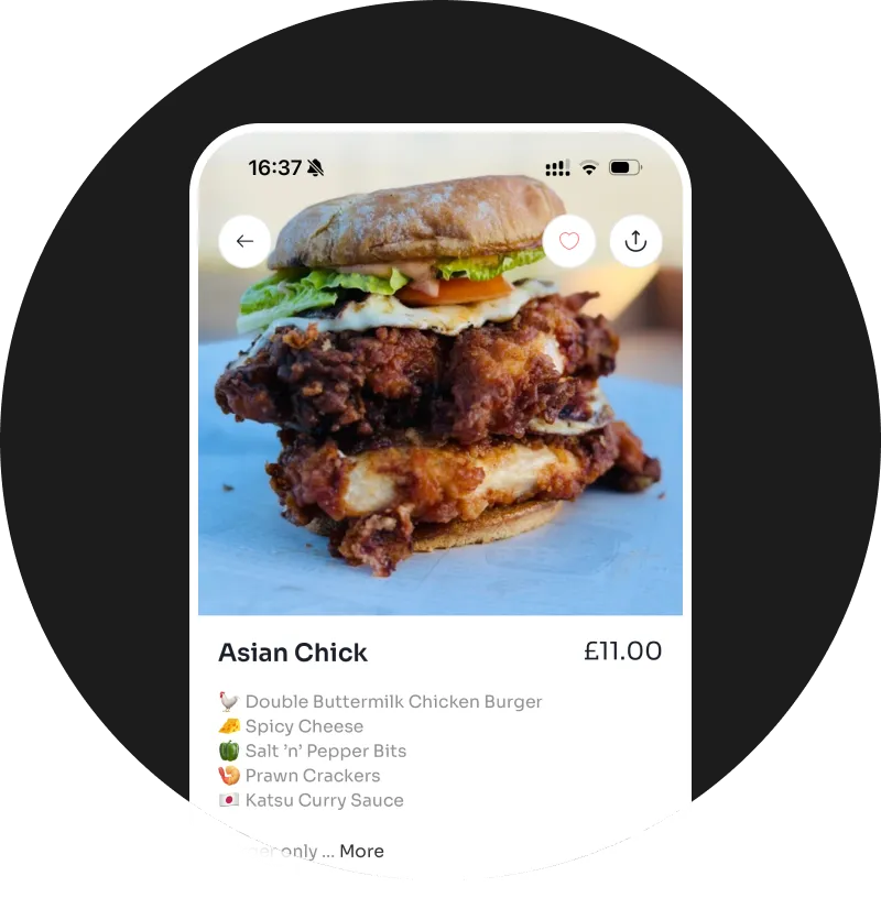 🍔 Food That Fills the Void