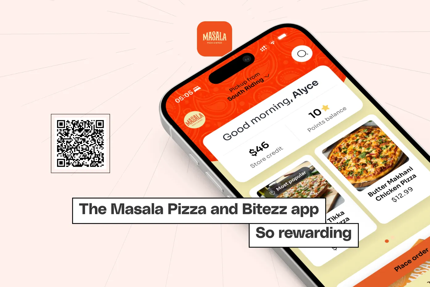 Masala Pizza & Bitezz
