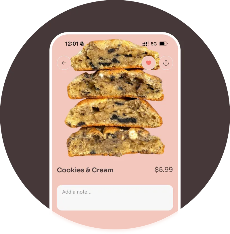 🍪 Order Ahead