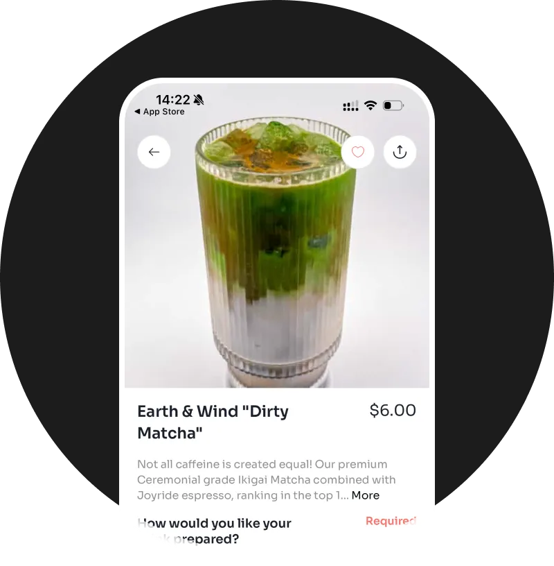 ☕ Order Ahead