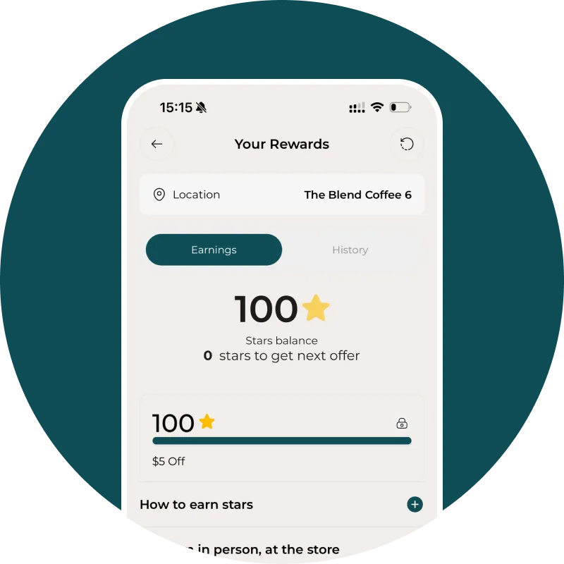 ⭐ Earn Rewards