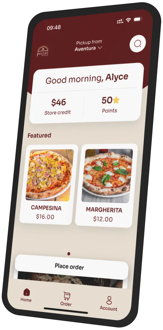 Piacere Wood Fired Pizza