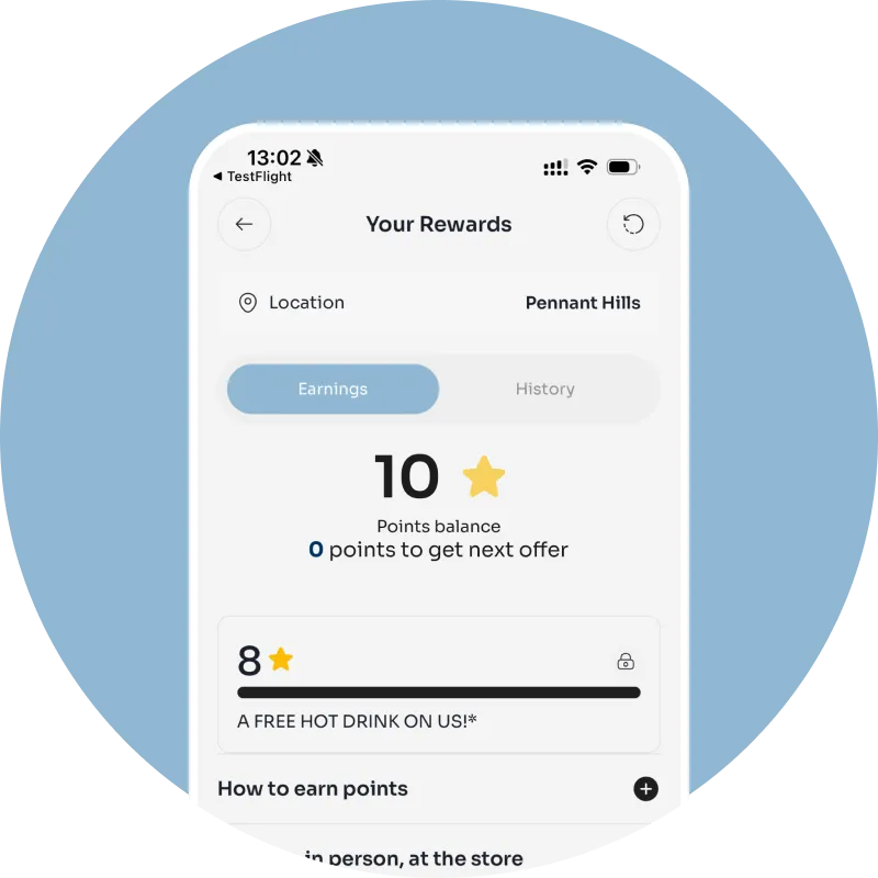 ⭐ Earn Rewards