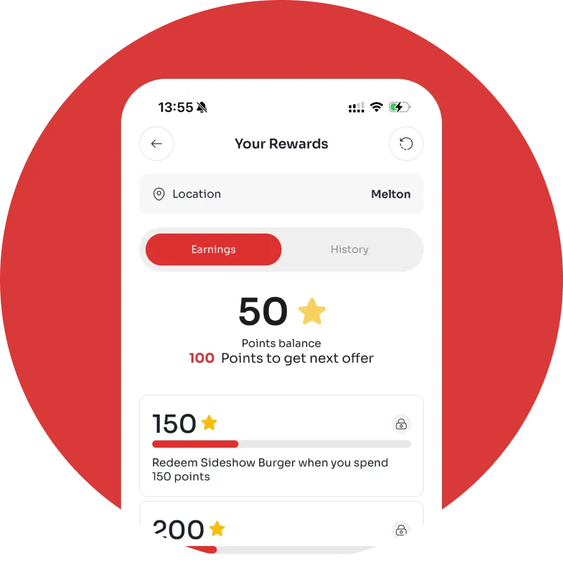 ⭐ Earn Rewards