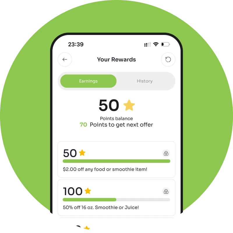 ⭐ Earn Rewards