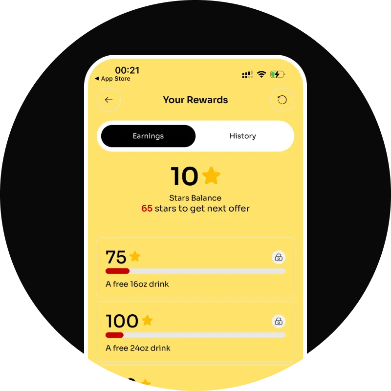 ⭐ Earn Rewards