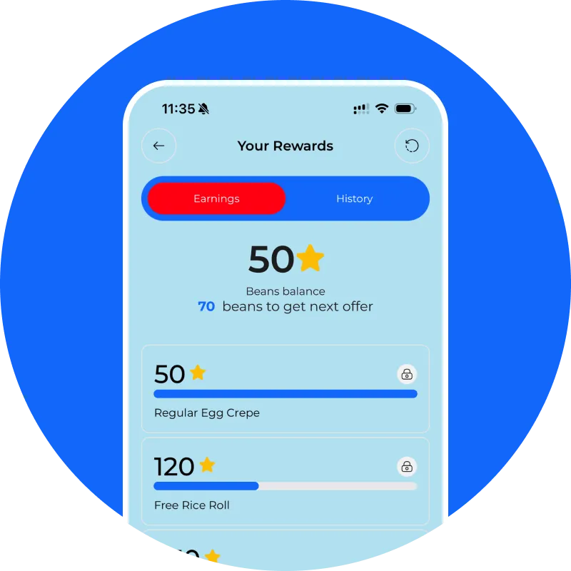 ⭐ Earn Rewards