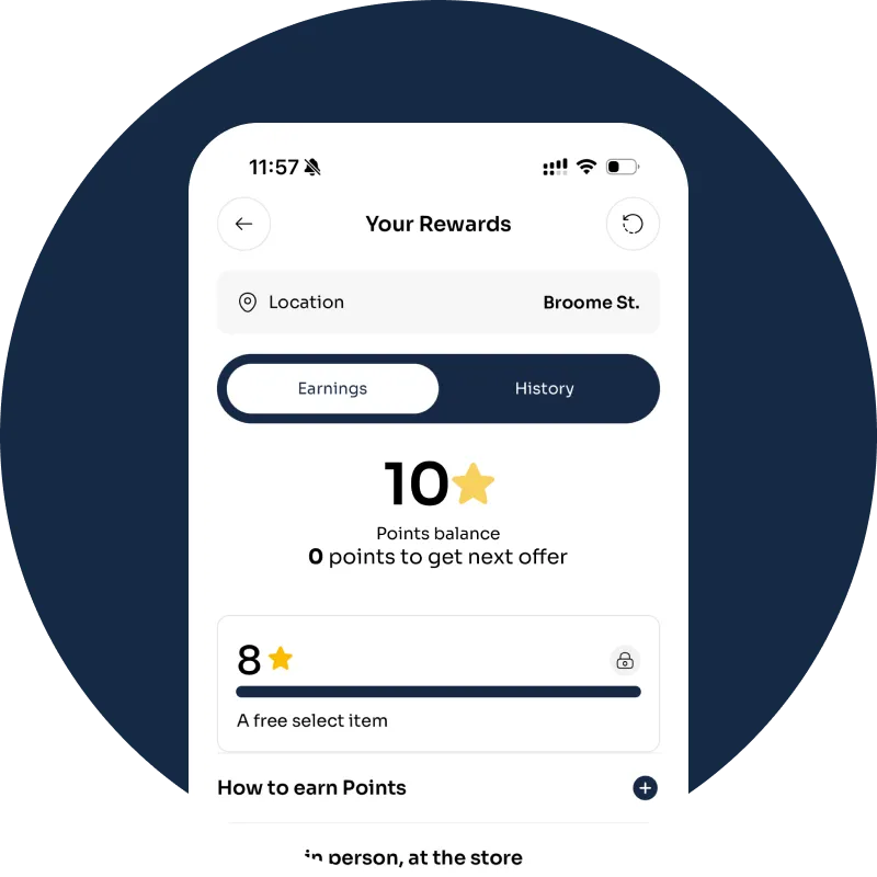 ⭐ Earn Rewards