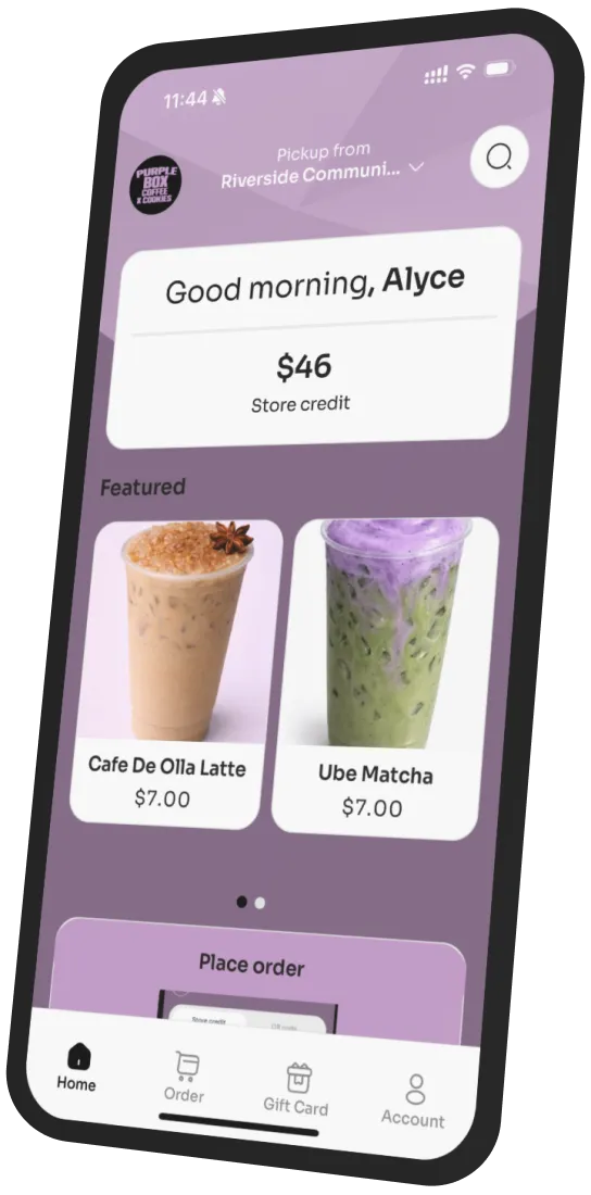 Purple Box Coffee x Cookies