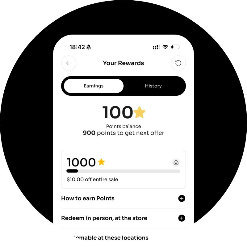⭐ Earn Rewards