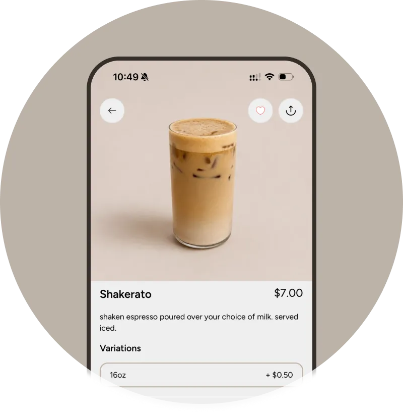 ☕ Order Ahead