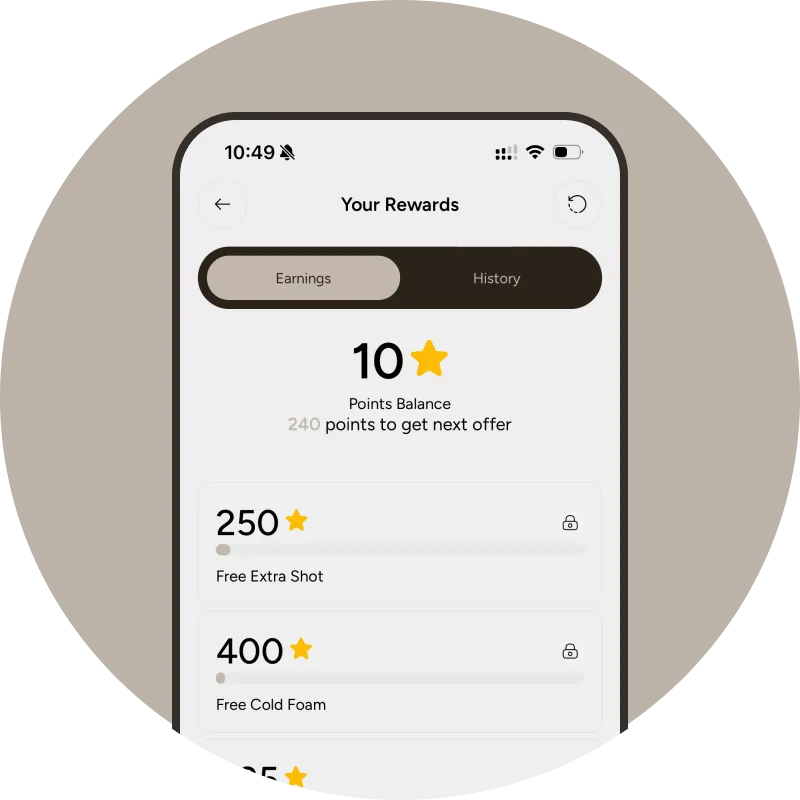 ⭐ Earn Rewards