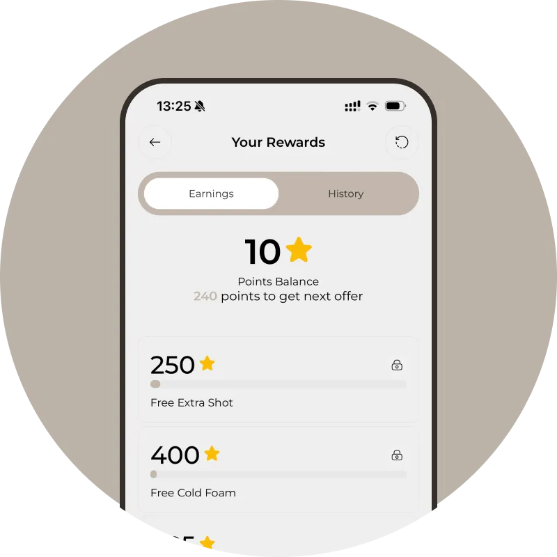 ⭐ Earn Rewards