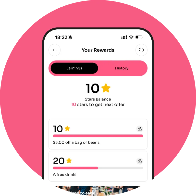 ⭐ Earn Rewards
