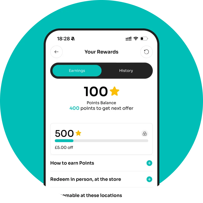 ⭐ Earn Rewards