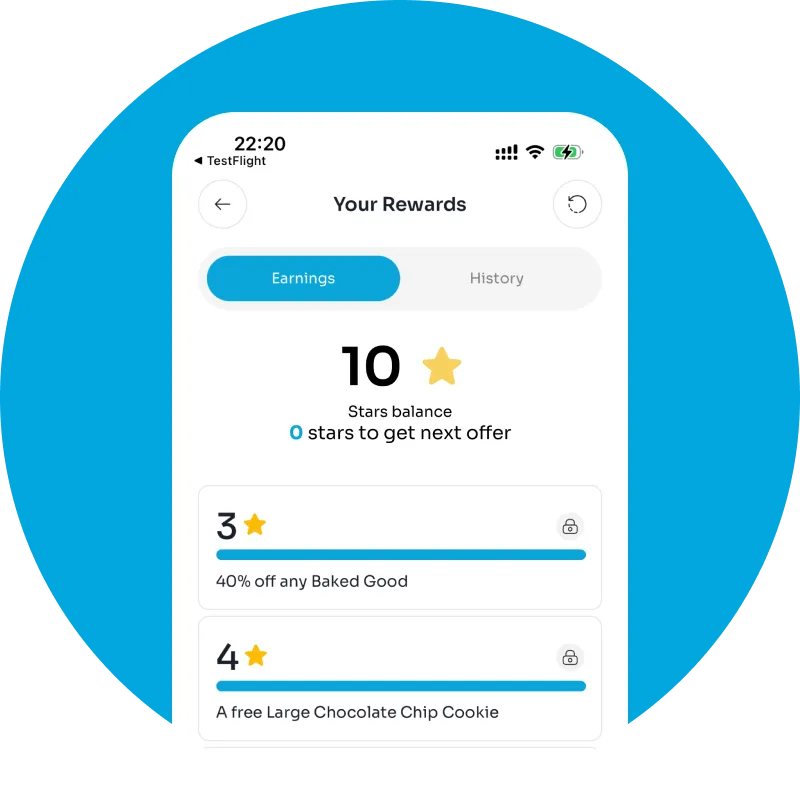 ⭐ Earn Rewards