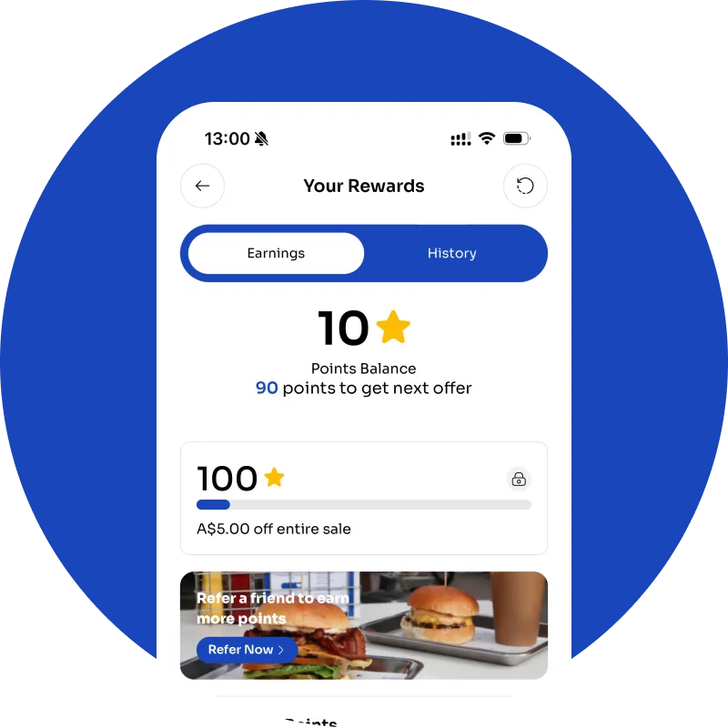 ⭐ Earn Rewards