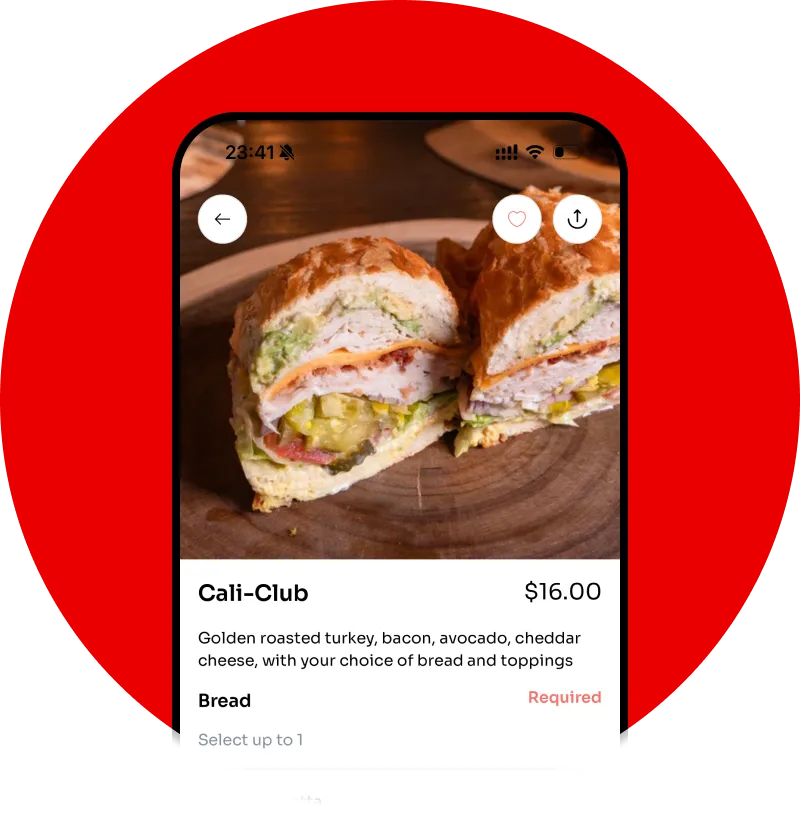 🥪 Order Ahead