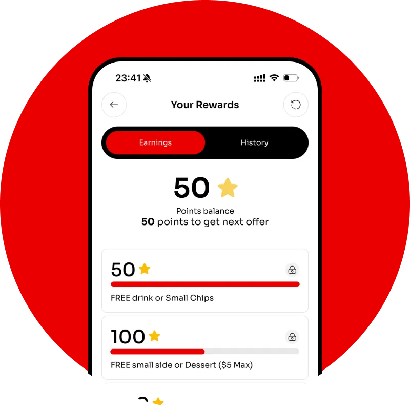 ⭐ Earn Rewards