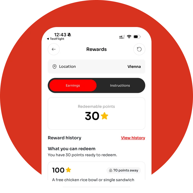⭐ Earn Rewards