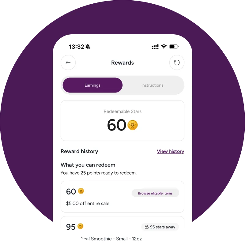 ⭐ Earn Rewards