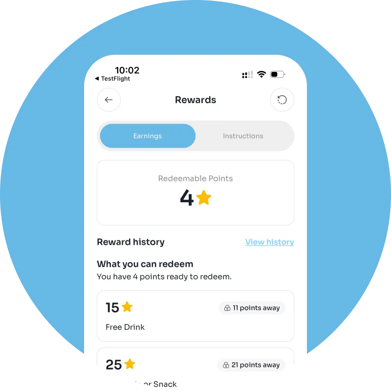 ⭐ Earn Rewards