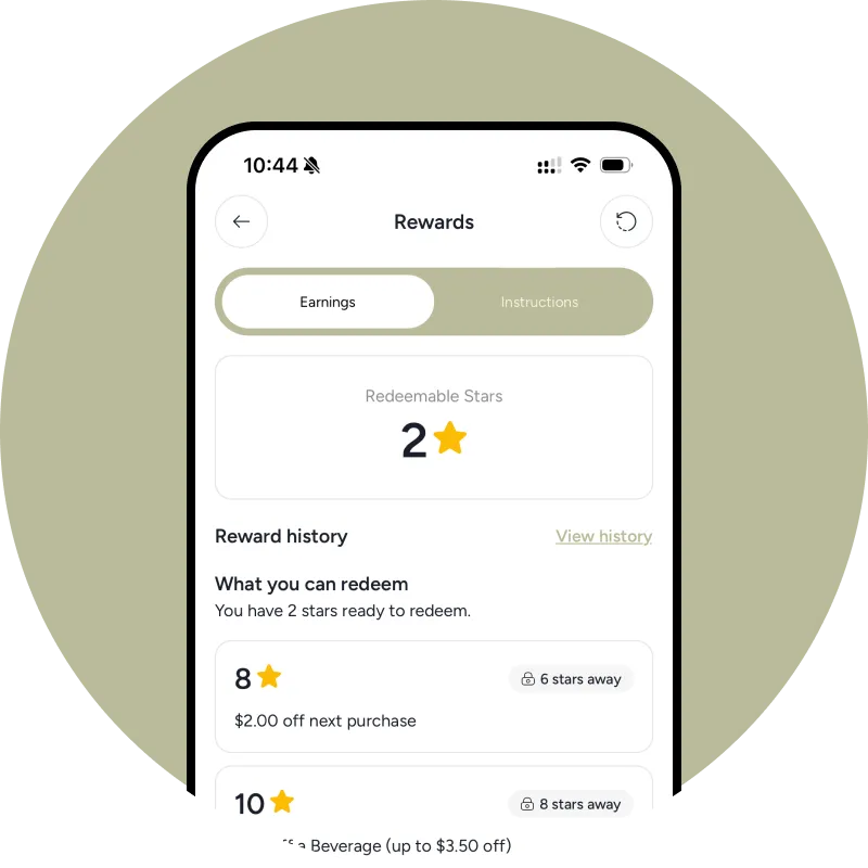 ⭐ Earn Rewards