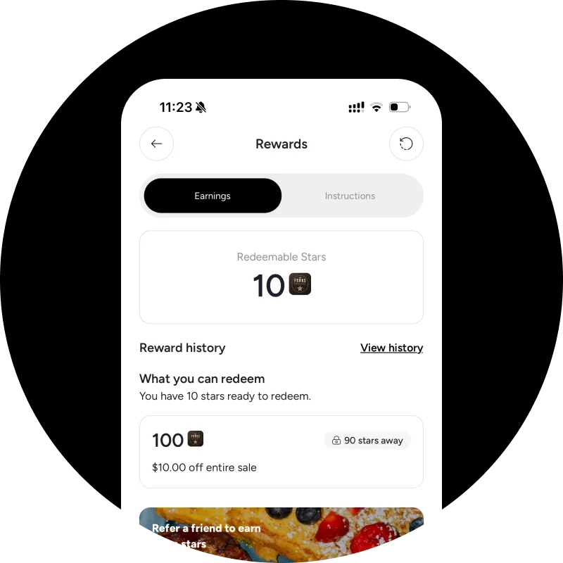 ⭐ Earn Rewards