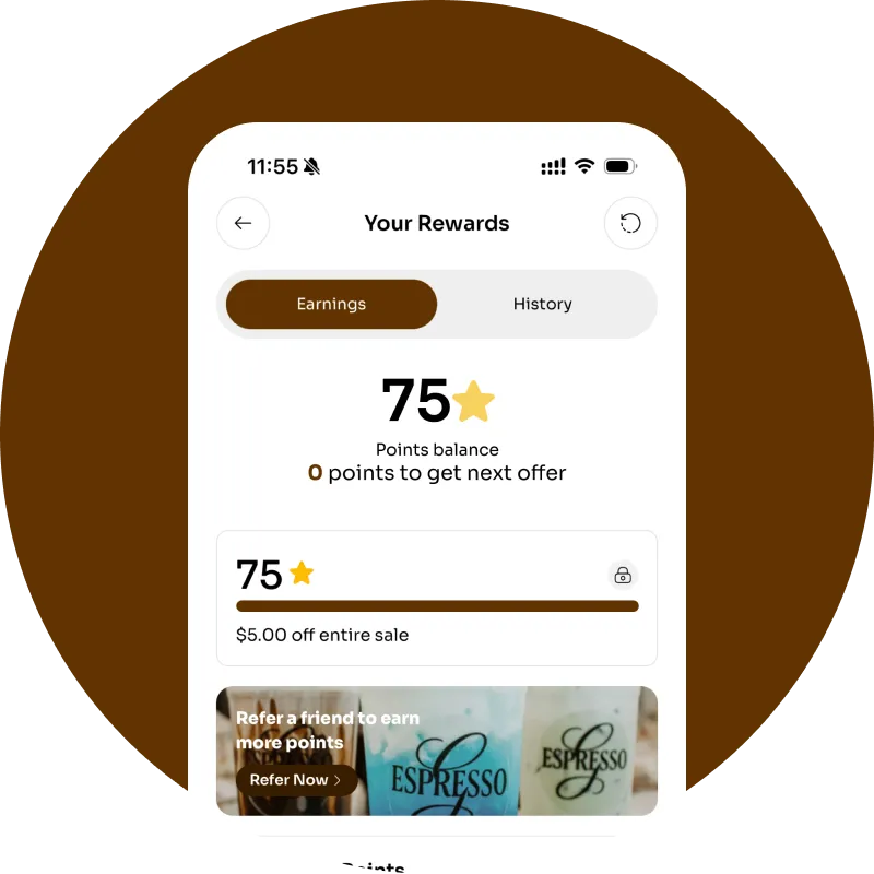 ⭐ Earn Rewards