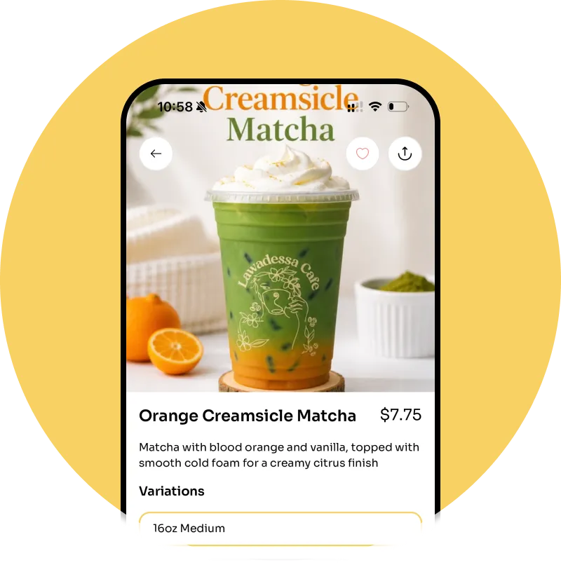 ☕ Order Ahead
