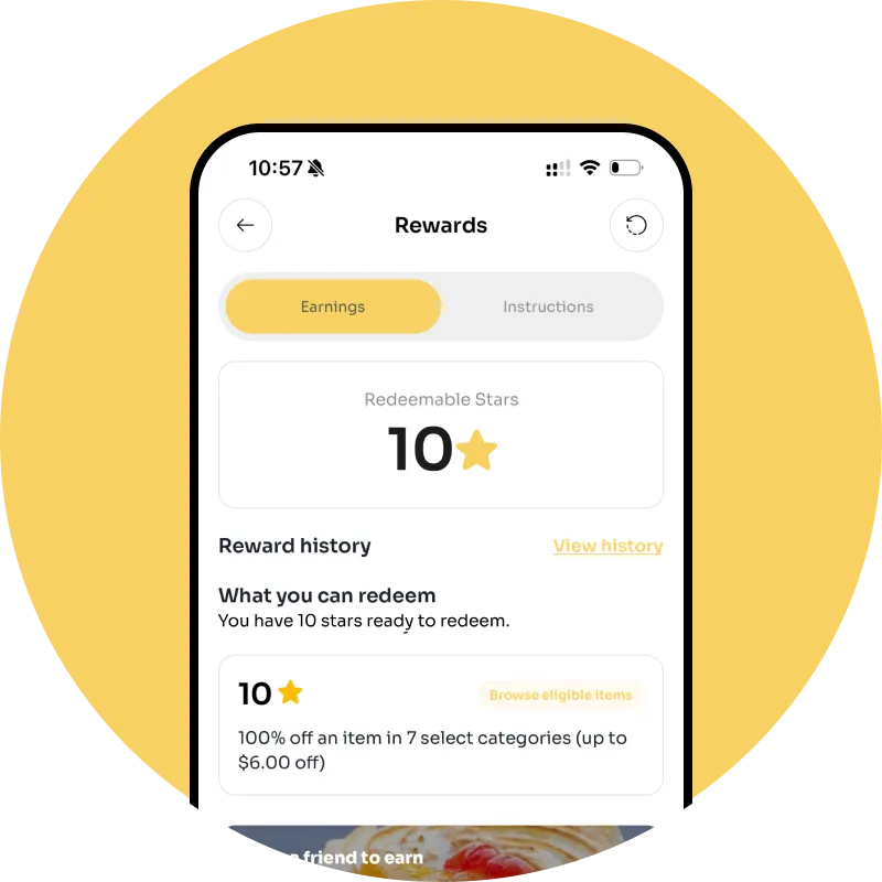 ⭐ Earn Rewards