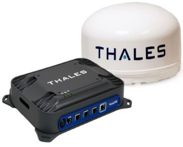 Thales marine satellite