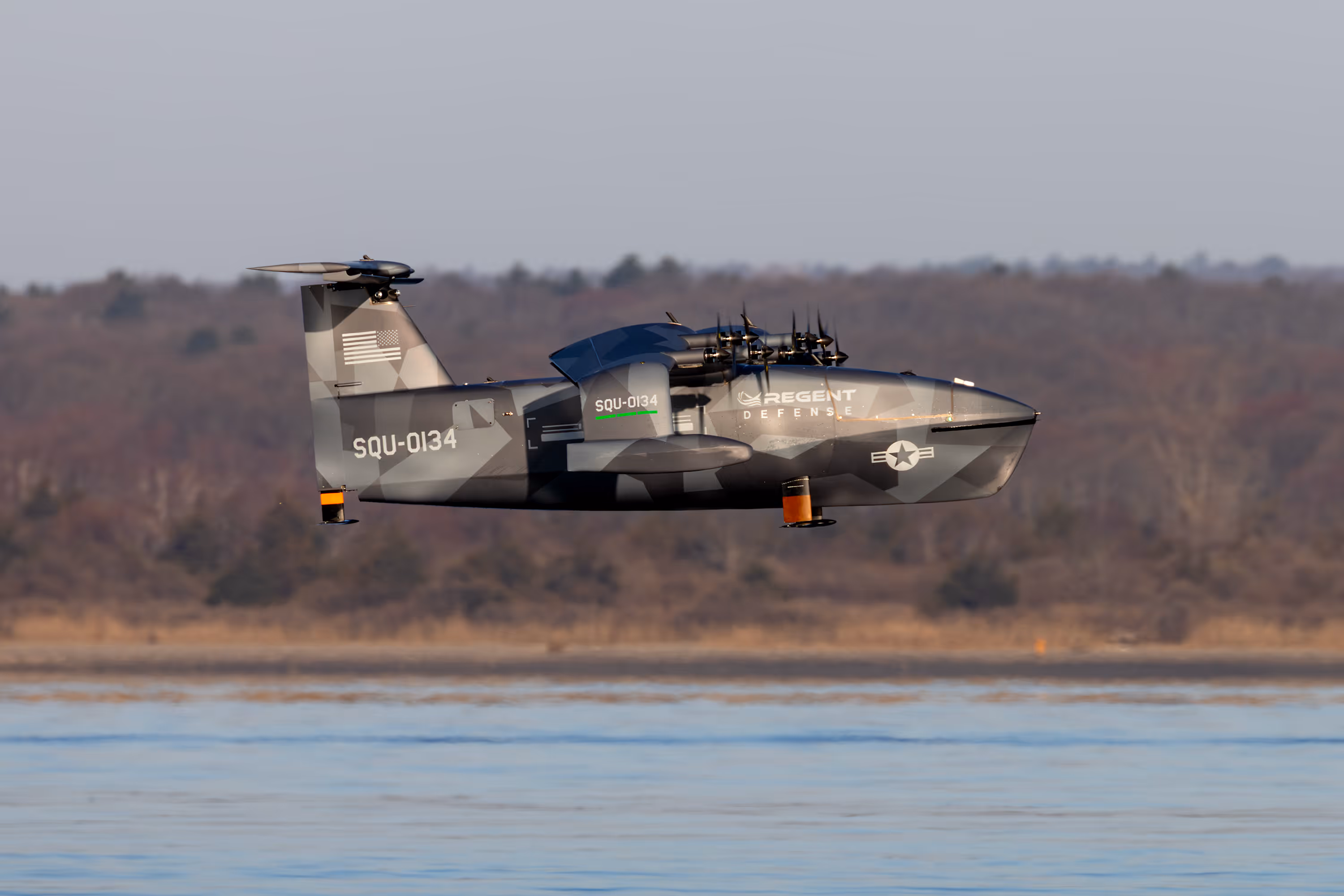 The future of maritime defense takes flight with REGENT’s Squire Seaglider drone