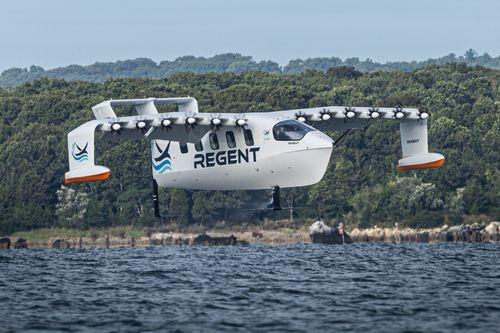 The future of maritime mobility takes flight: REGENT announces world’s first human-crewed Seaglider flight